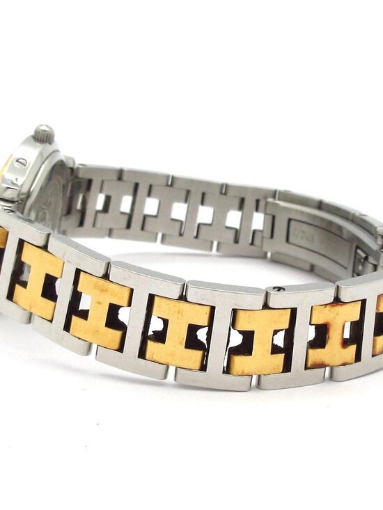 HERMES Clipper CL4.220 1****** Silver Gold Women\'s Wrist Watch main image 10
